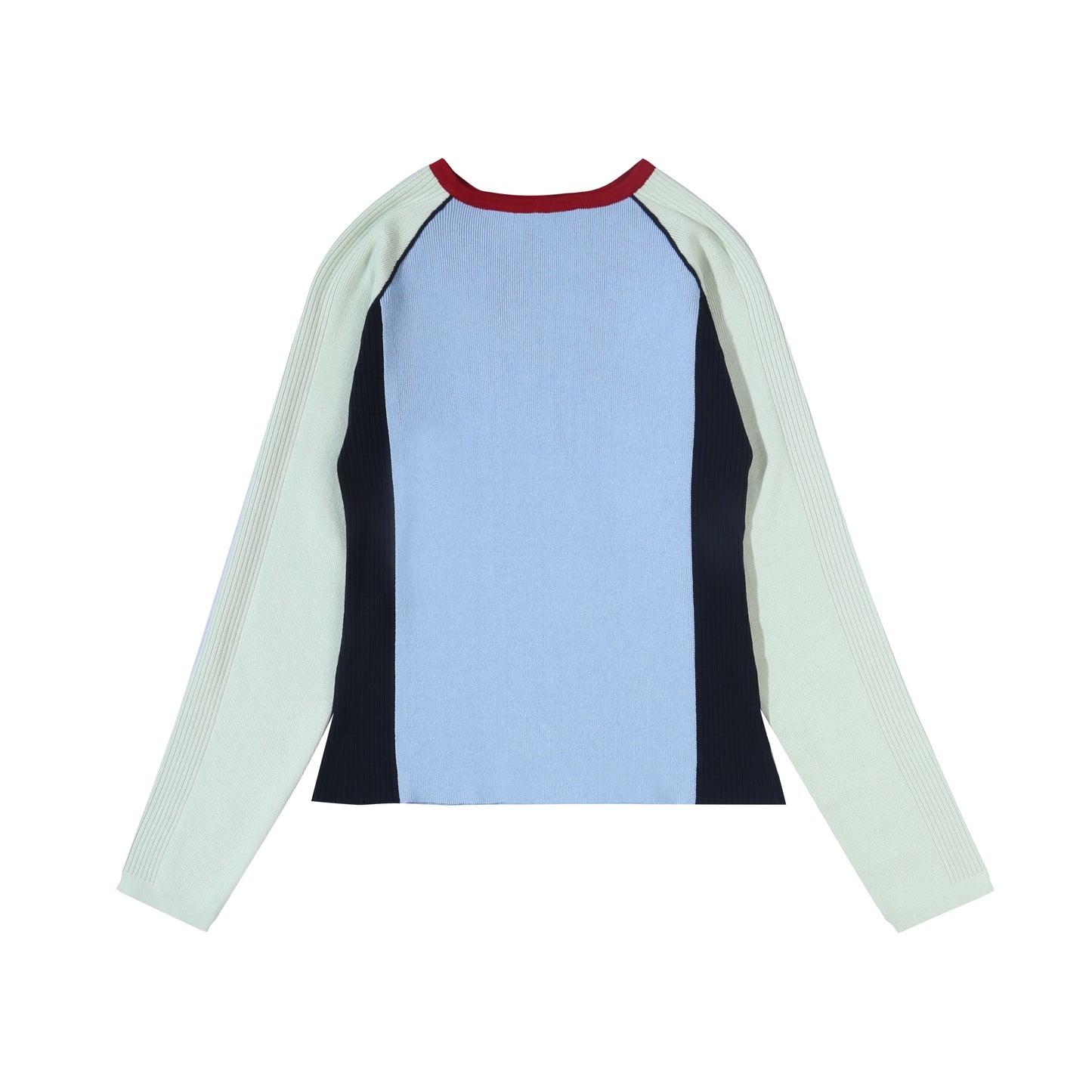 Raglan Knit Top - Navy
