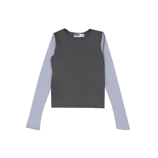 Loma Long Sleeve Top - Grey