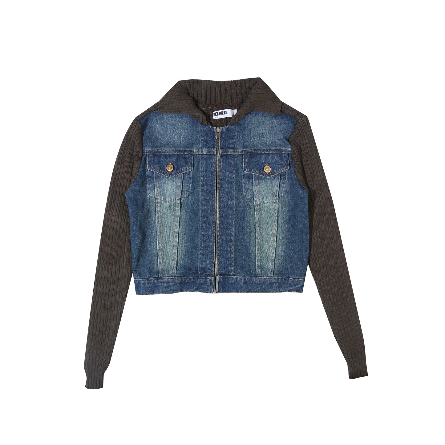 Denim Knit Jacket