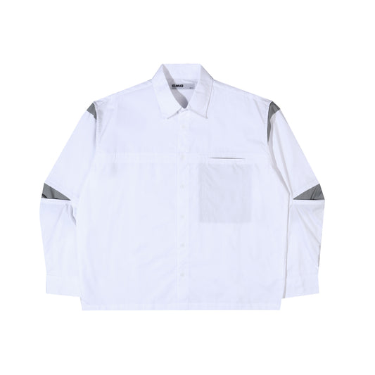 Peek Long Sleeve Shirt - White