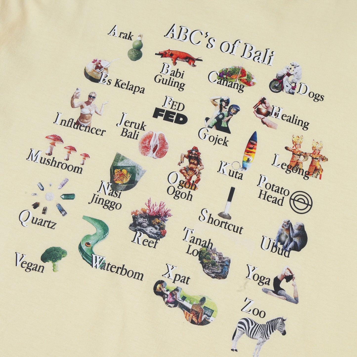 ABCs of Bali T-Shirt