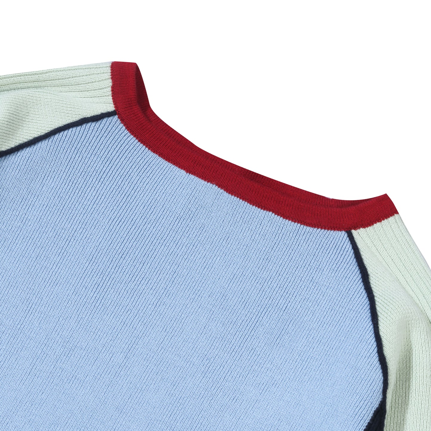 Raglan Knit Top - Navy