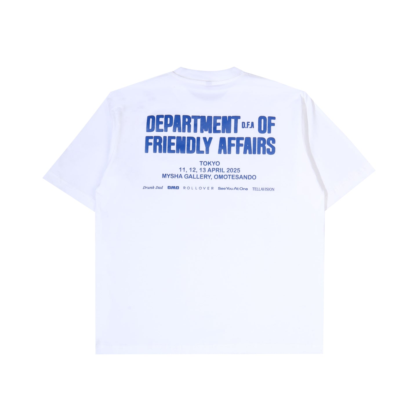 DFA Tokyo 2025 Merch T-Shirt - White