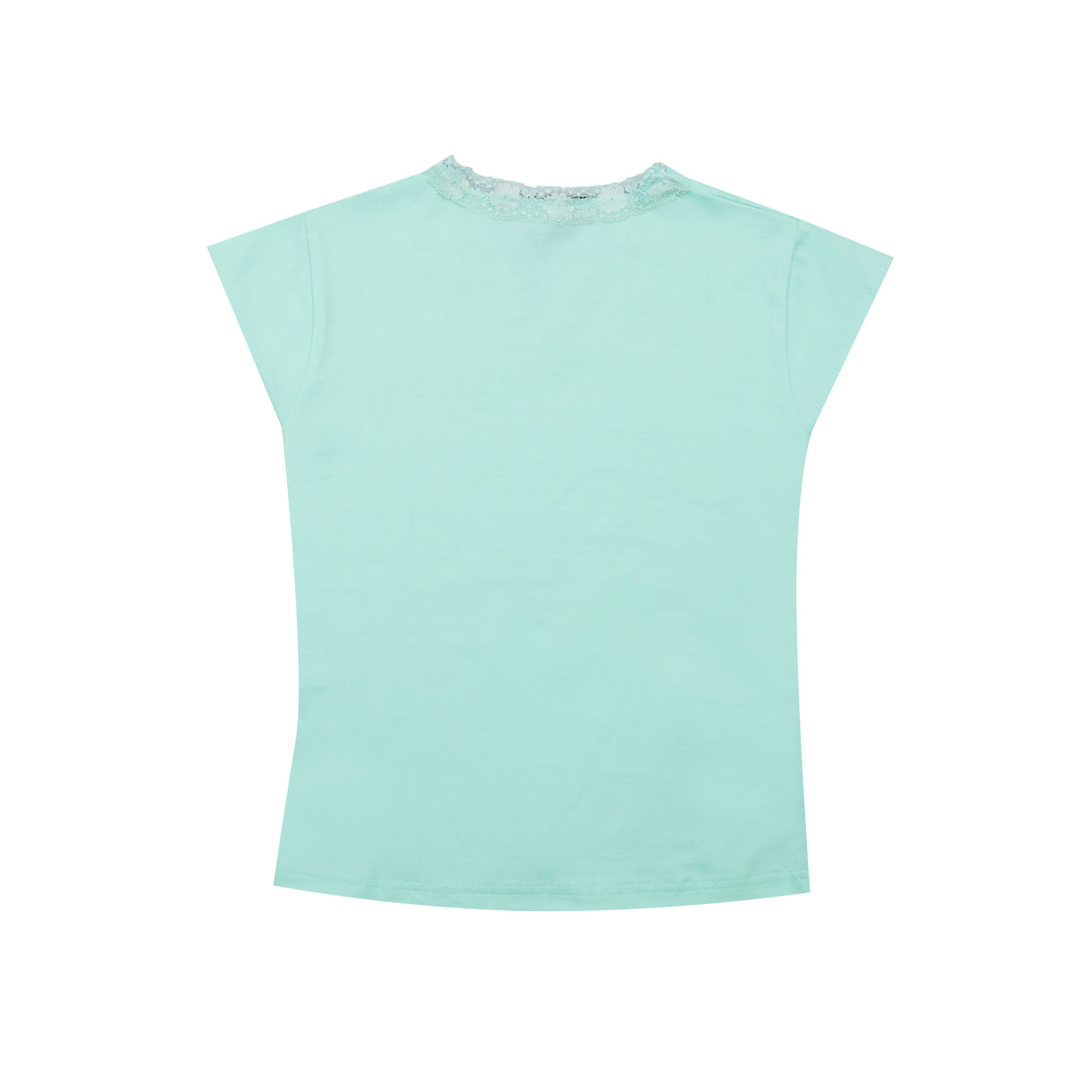 Lace V-Neck T-Shirt