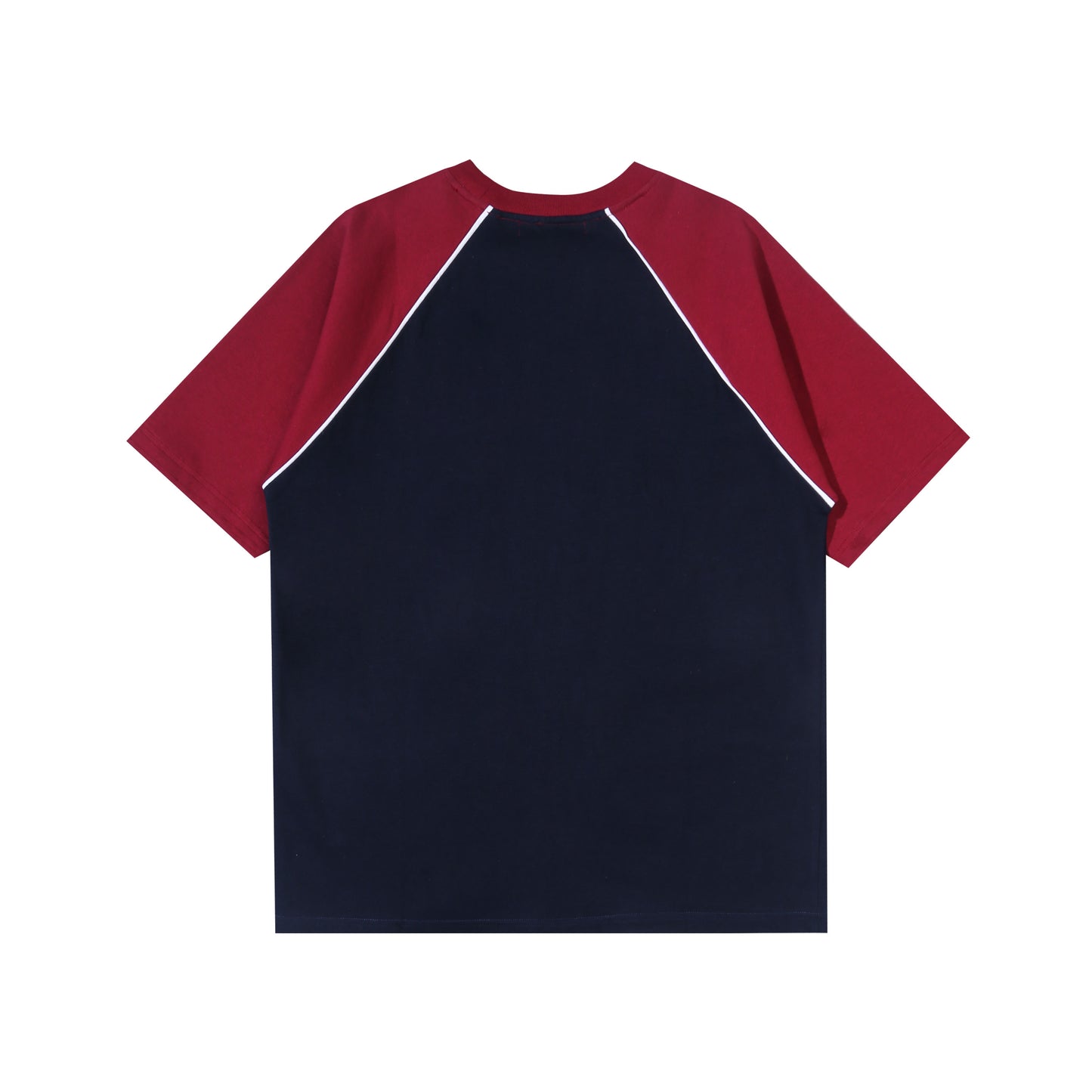 Heavy Raglan Short Sleeve Top - Navy