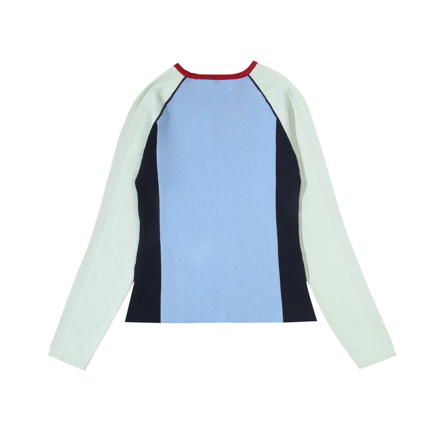 Raglan Knit Top - Navy