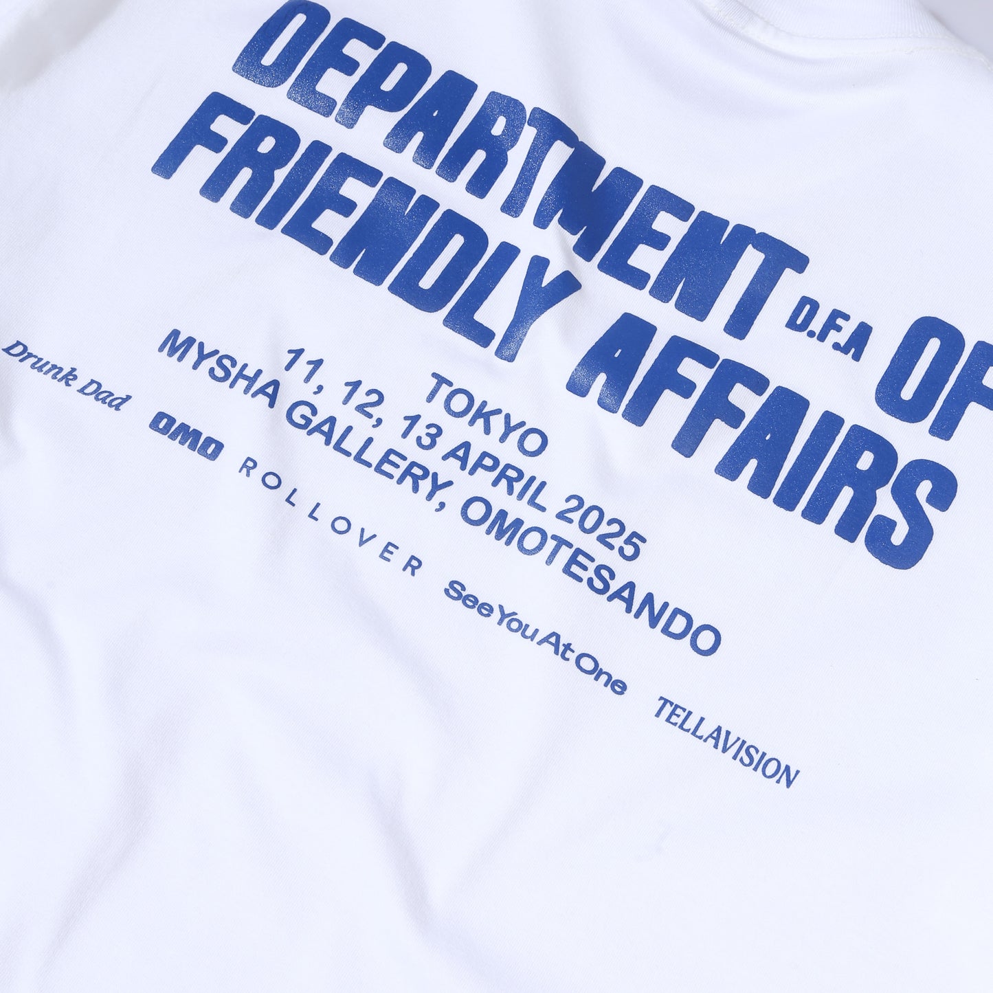 DFA Tokyo 2025 Merch T-Shirt - White