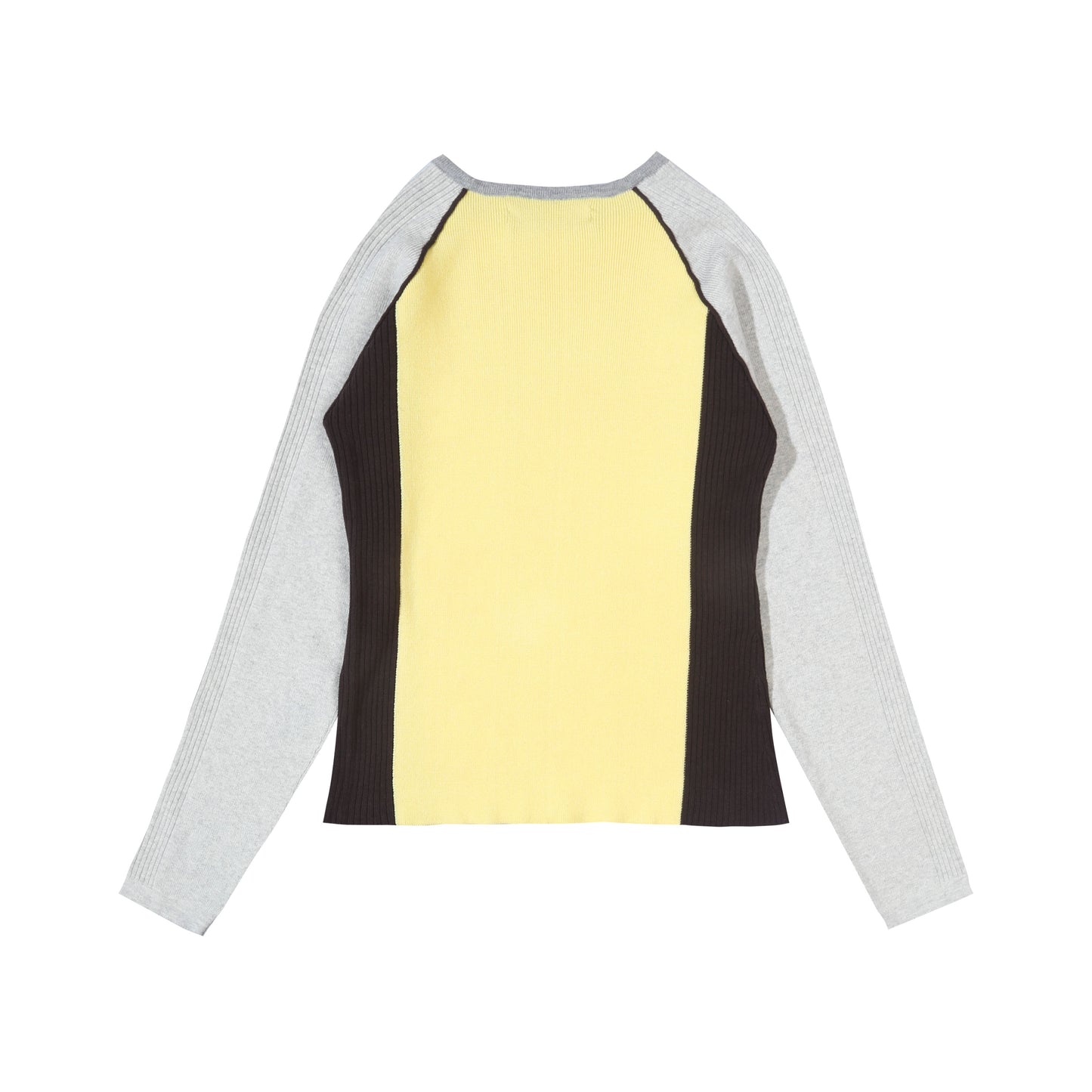 Raglan Knit Top - Yellow