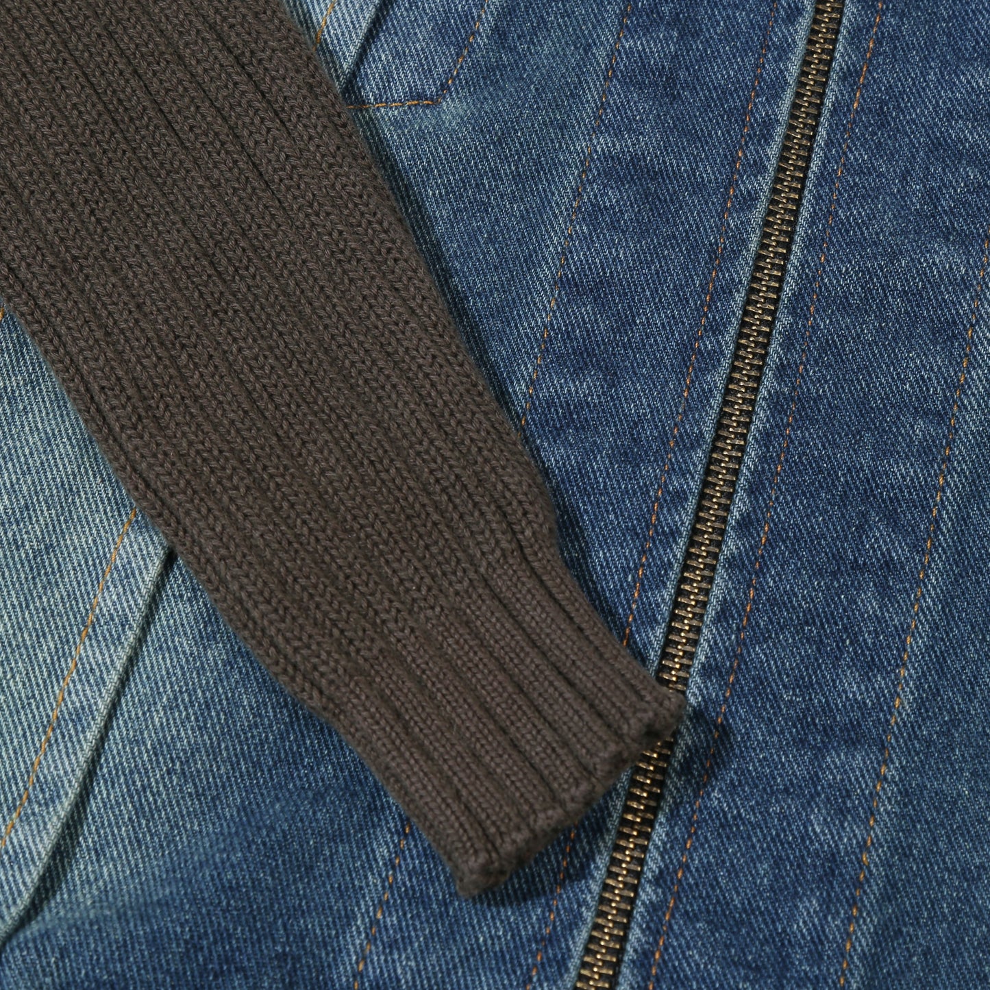 Denim Knit Jacket