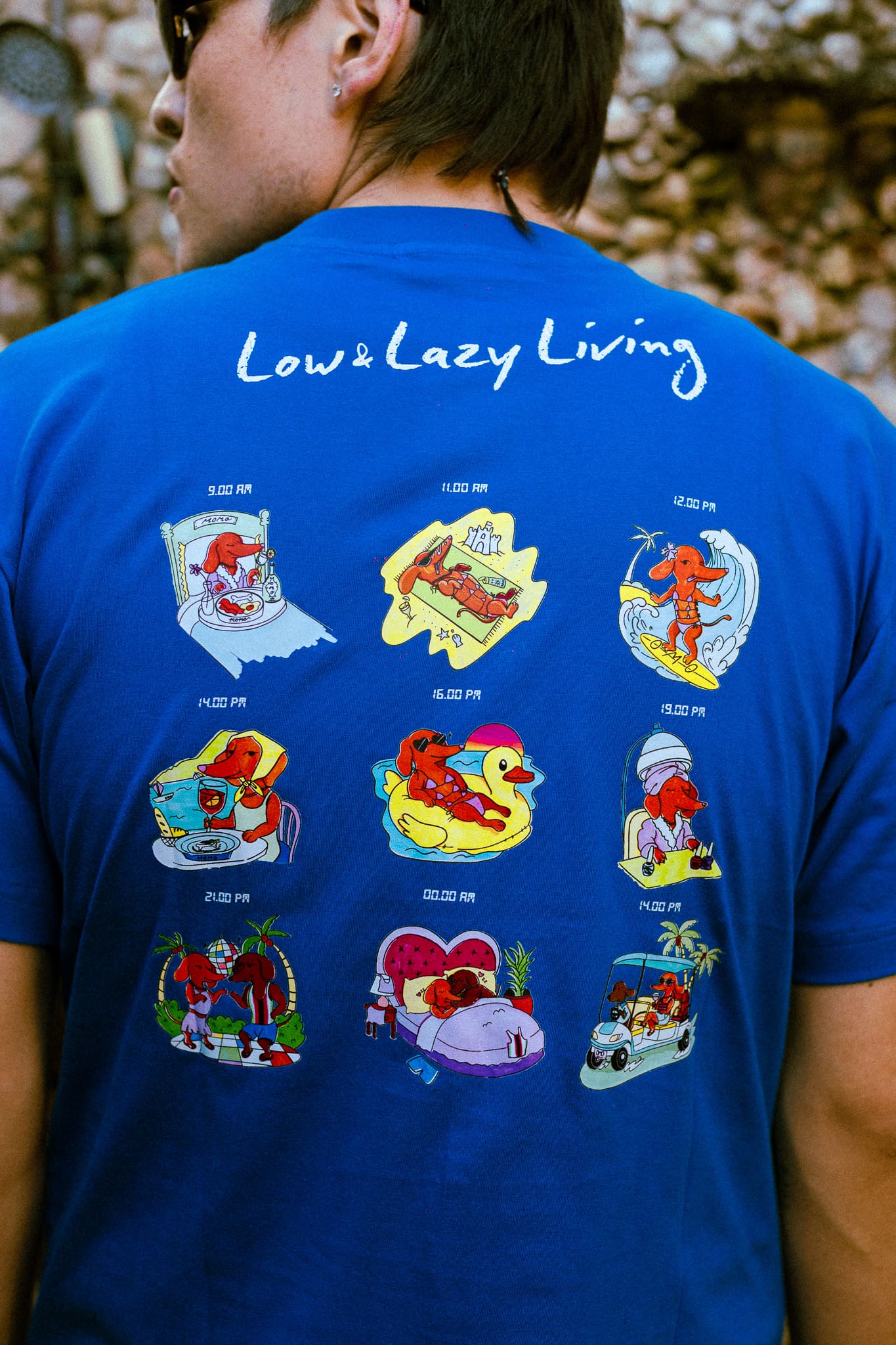 Dachshund Love Island T-Shirt