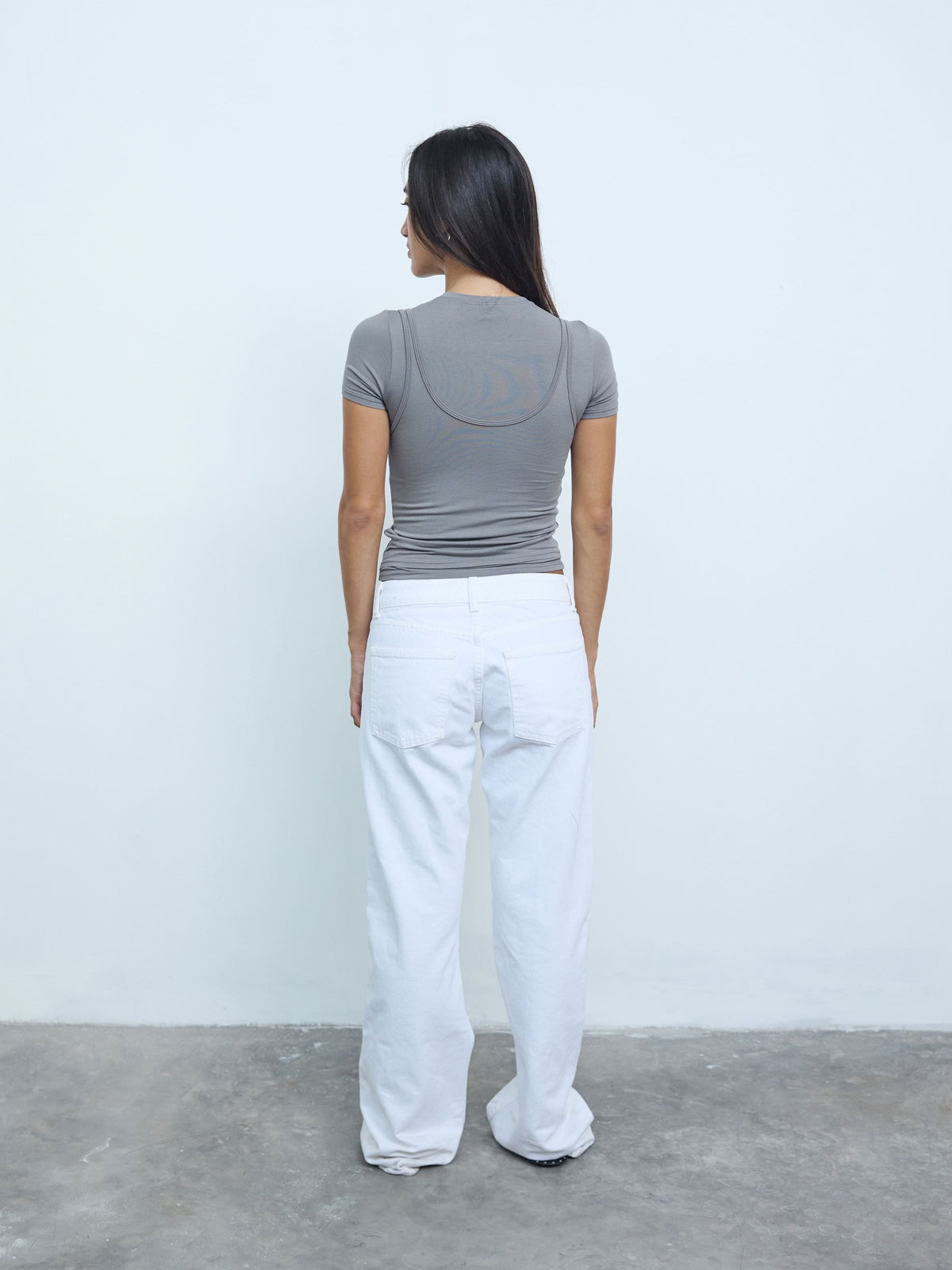 Short Sleeve Layered Top