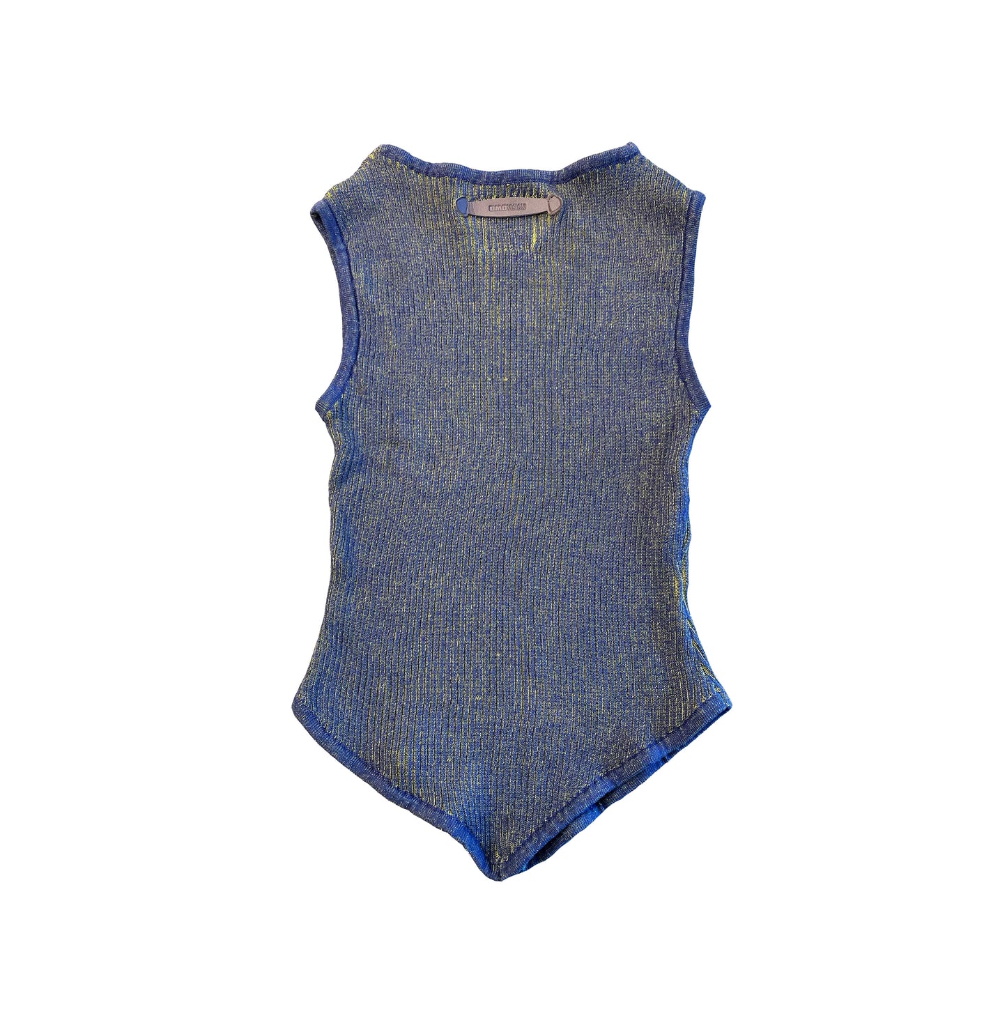 Gradient Knit V Top