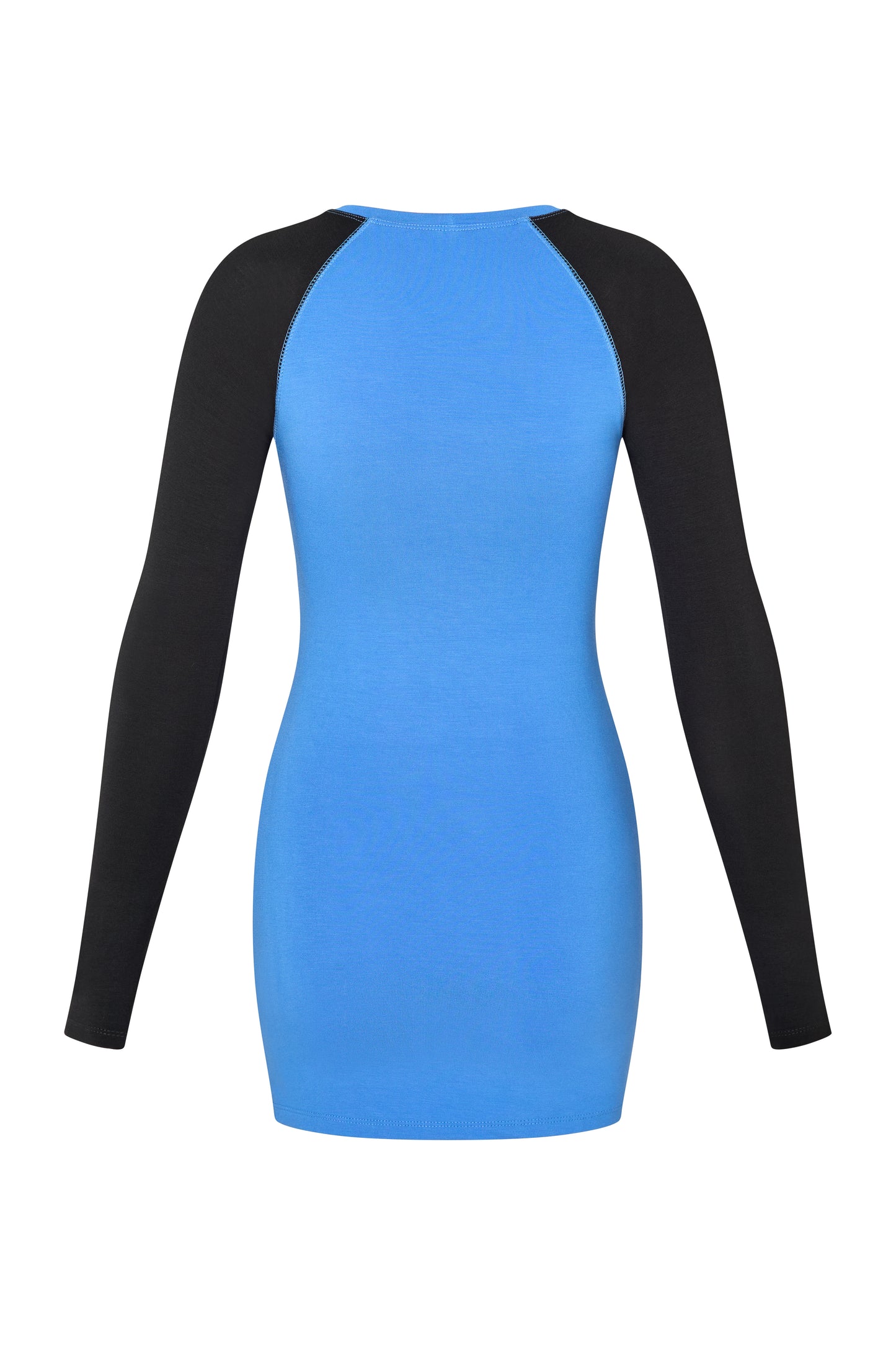 Raglan Mini Dress - Midnight-Blue