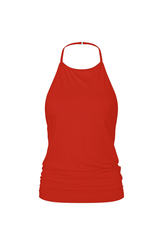 Backless Top - Red