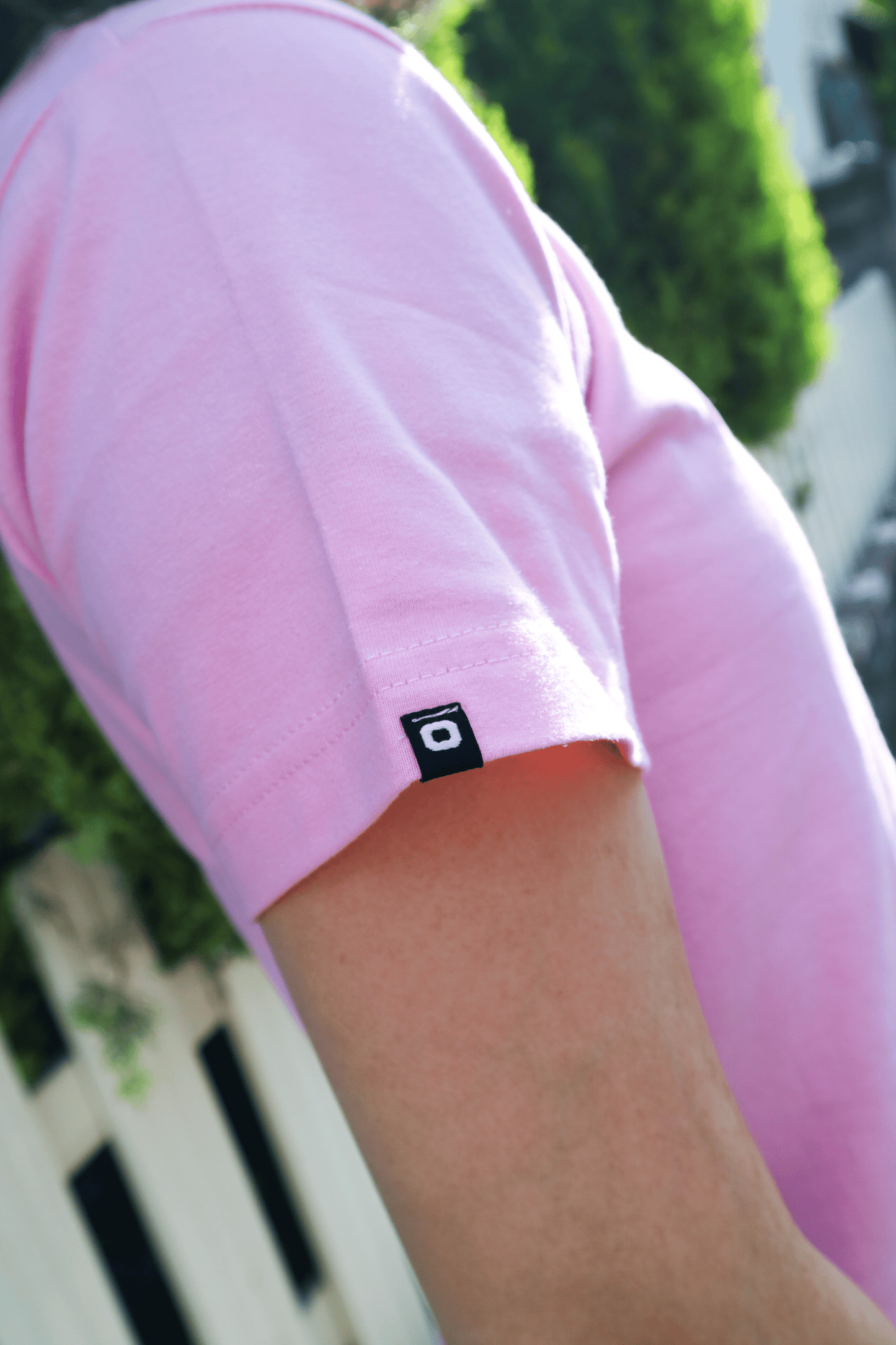 OMO Logo Baby T-Shirt in Pink