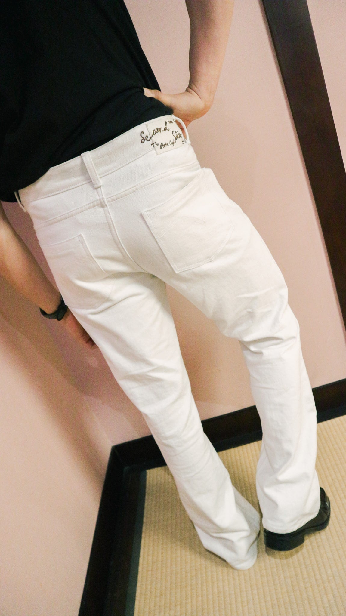 Second Skin Bootcut Jeans