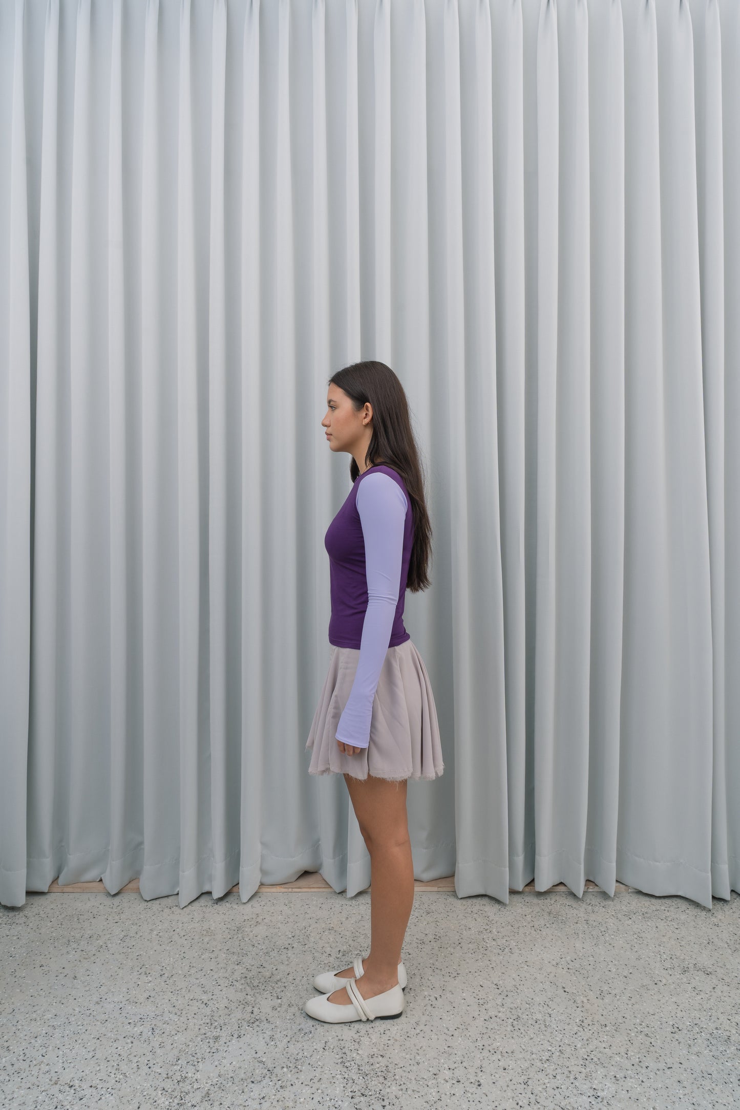 Loma Long Sleeve Top - Purple