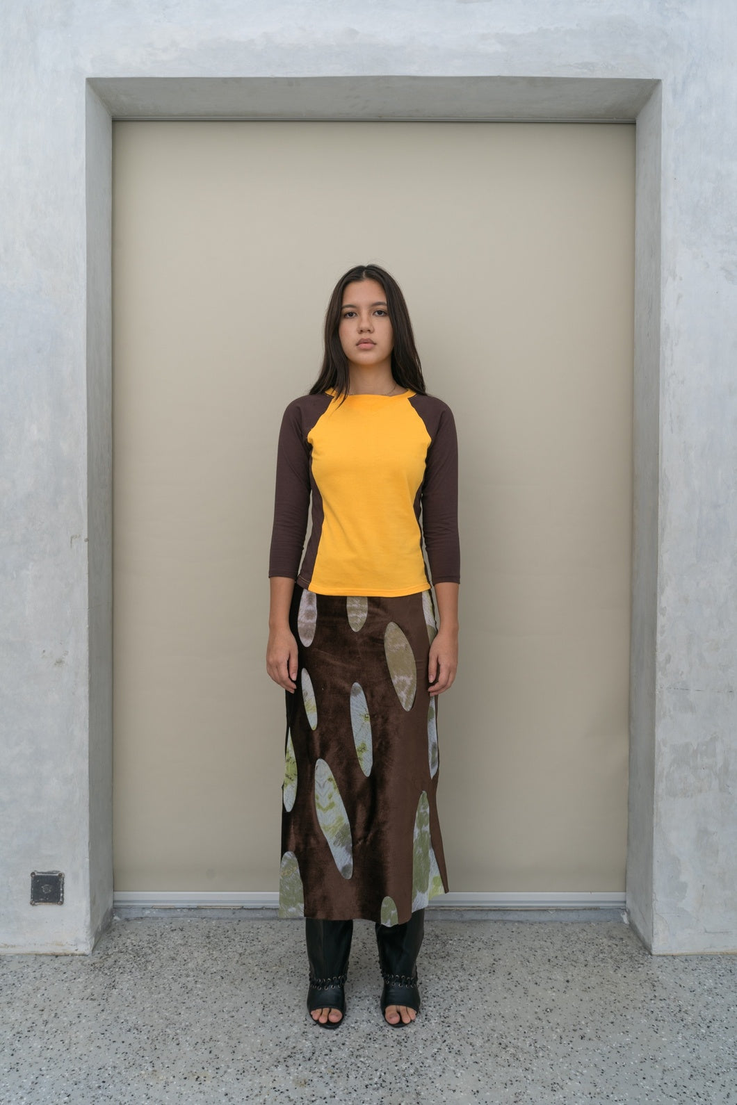 7 Raglan Top - Yellow