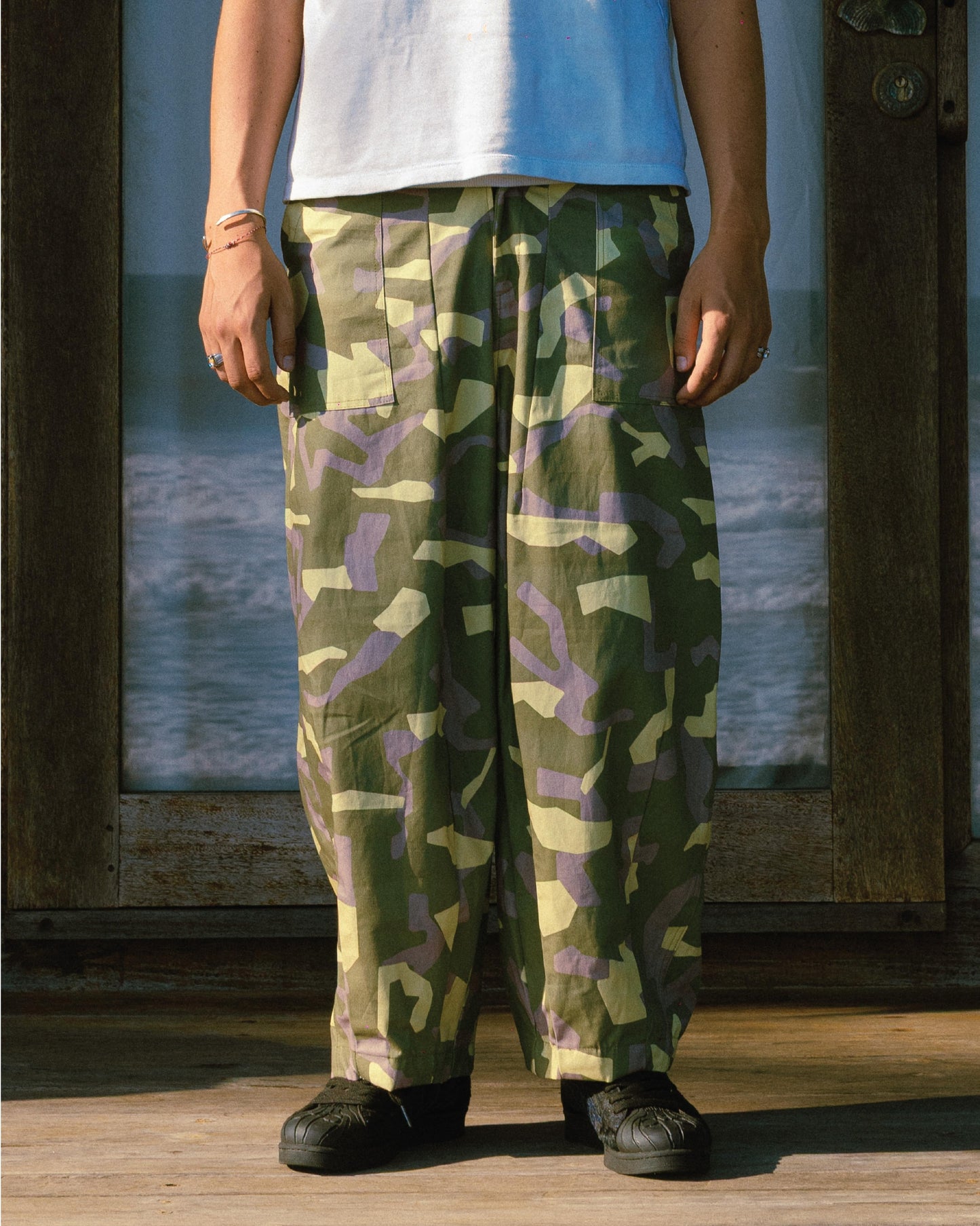 Swede Camo Balloon Pants