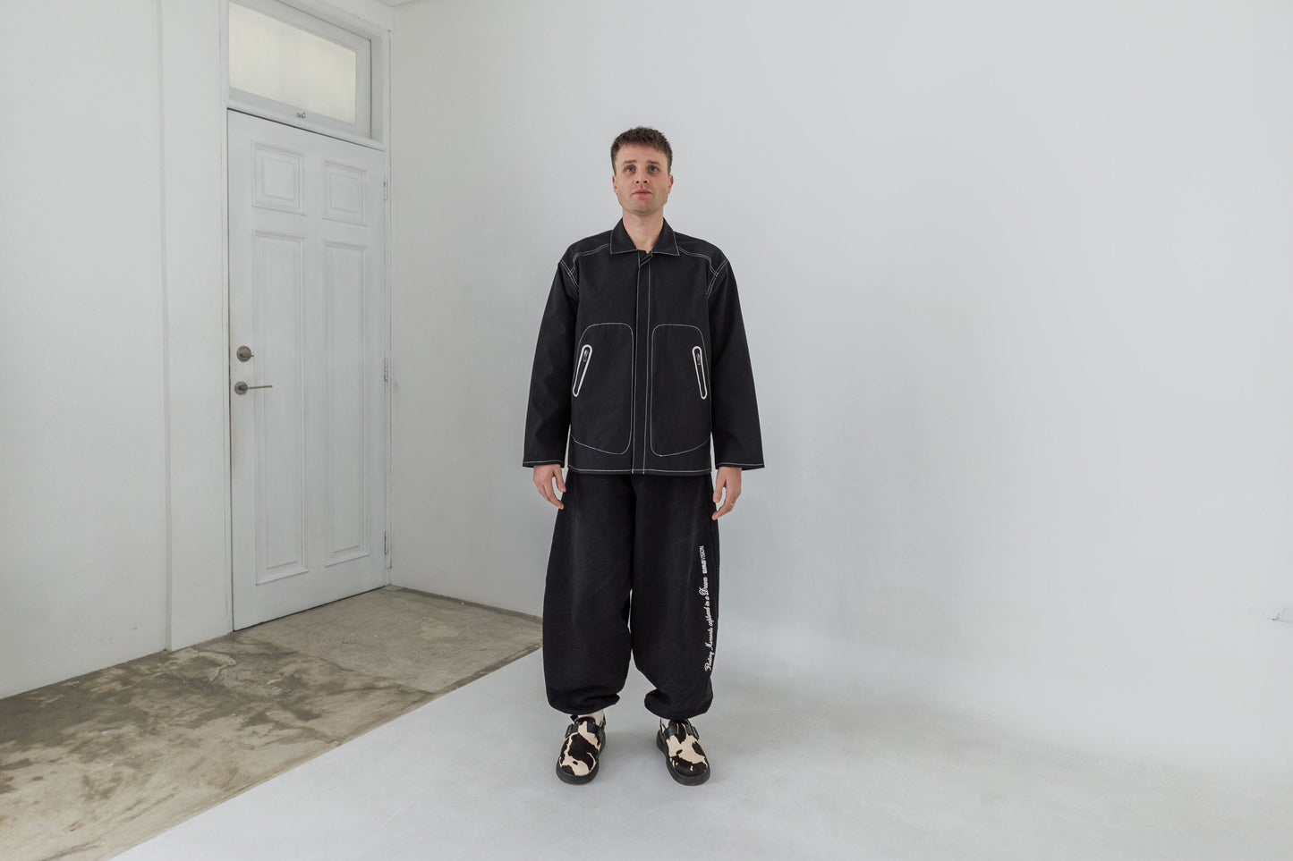 Script Balloon Pants