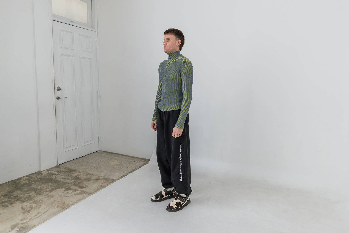 Gradient Knit Jacket