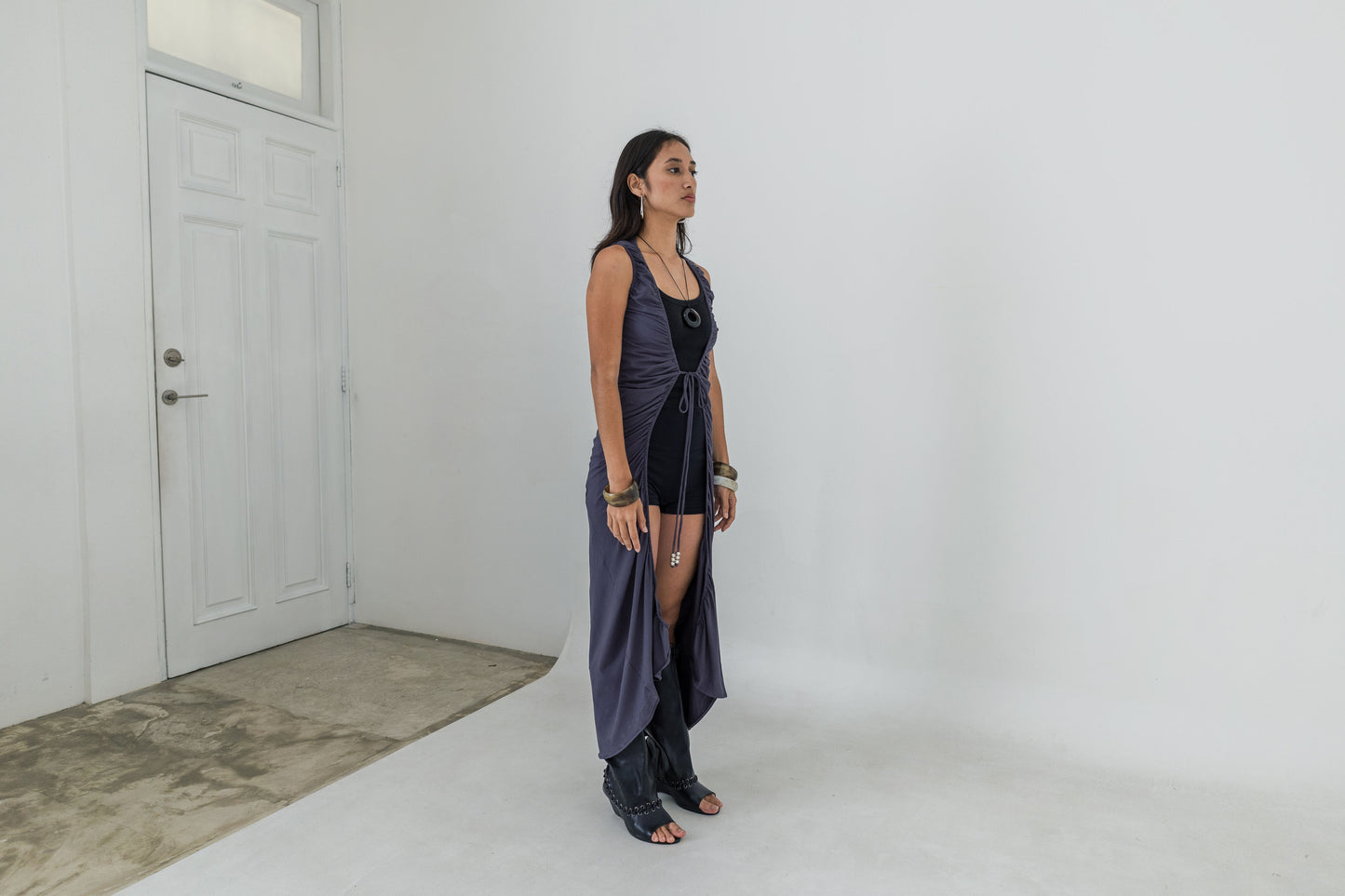 Ruched Outer Dress