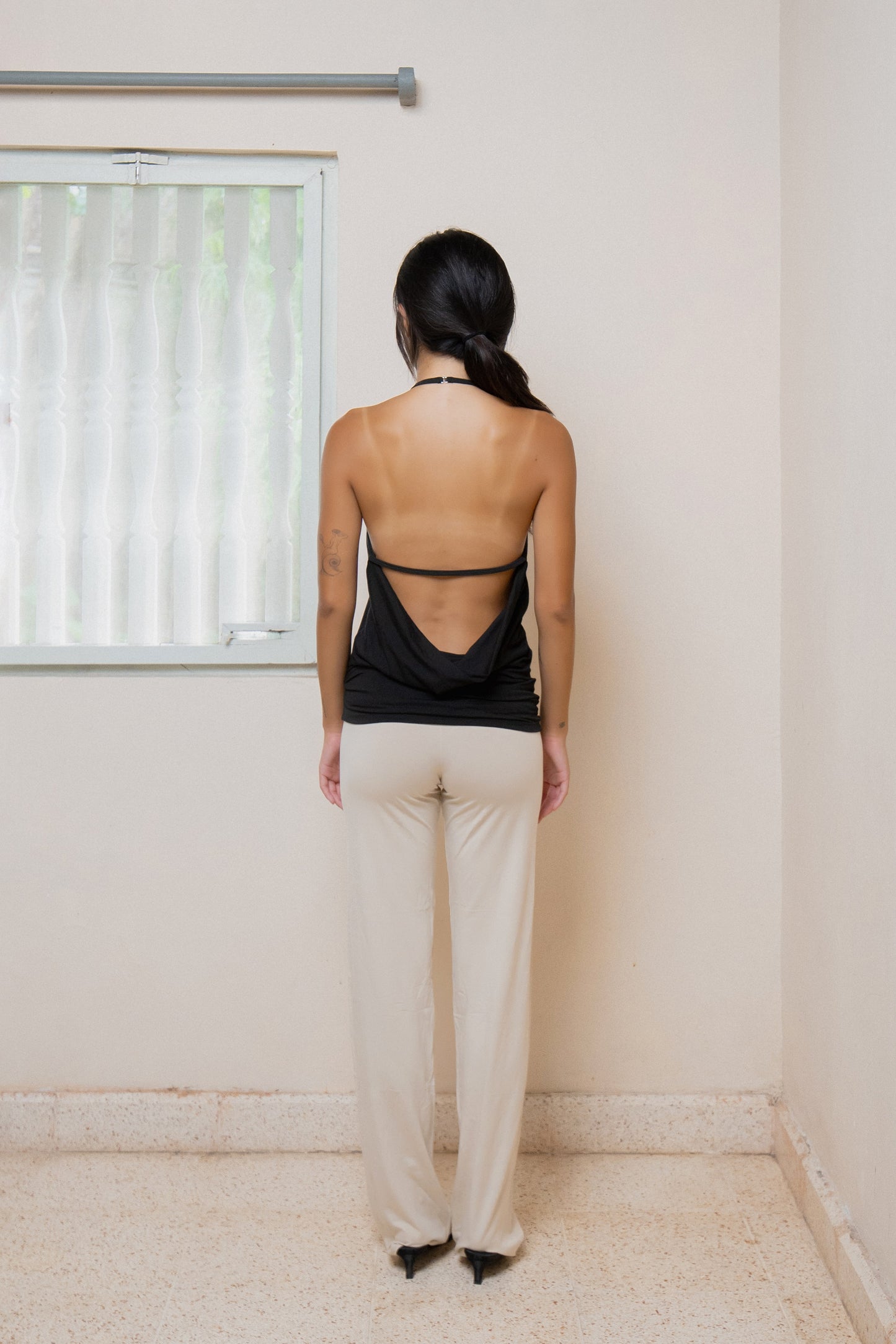 Backless Top - Midnight