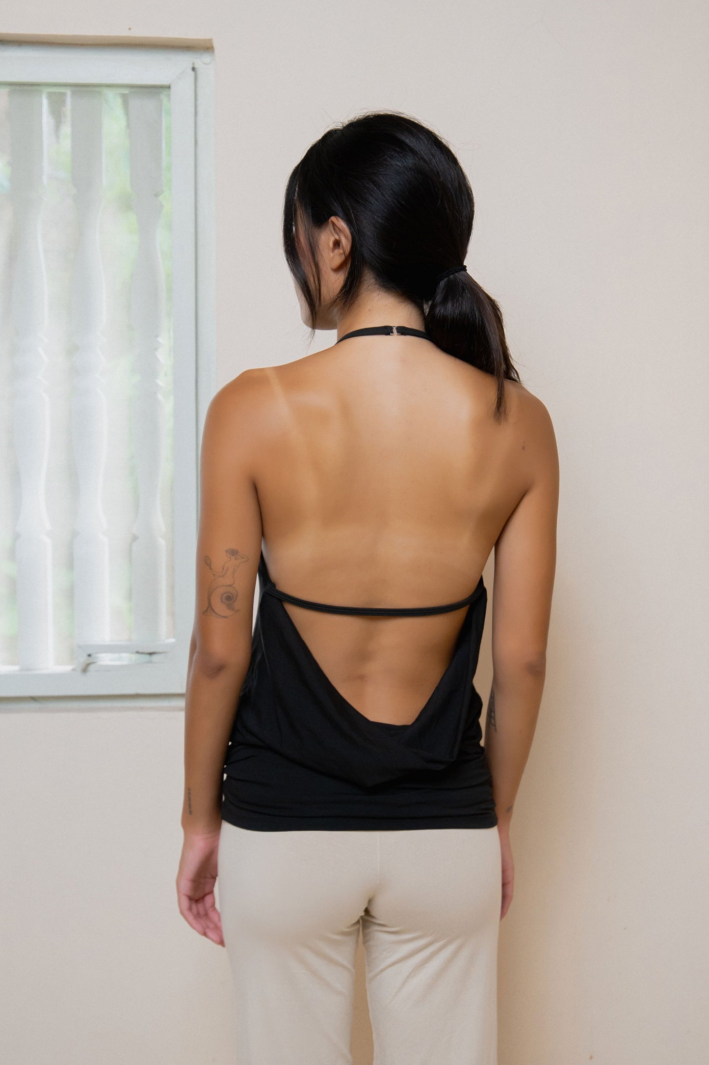 Backless Top - Midnight