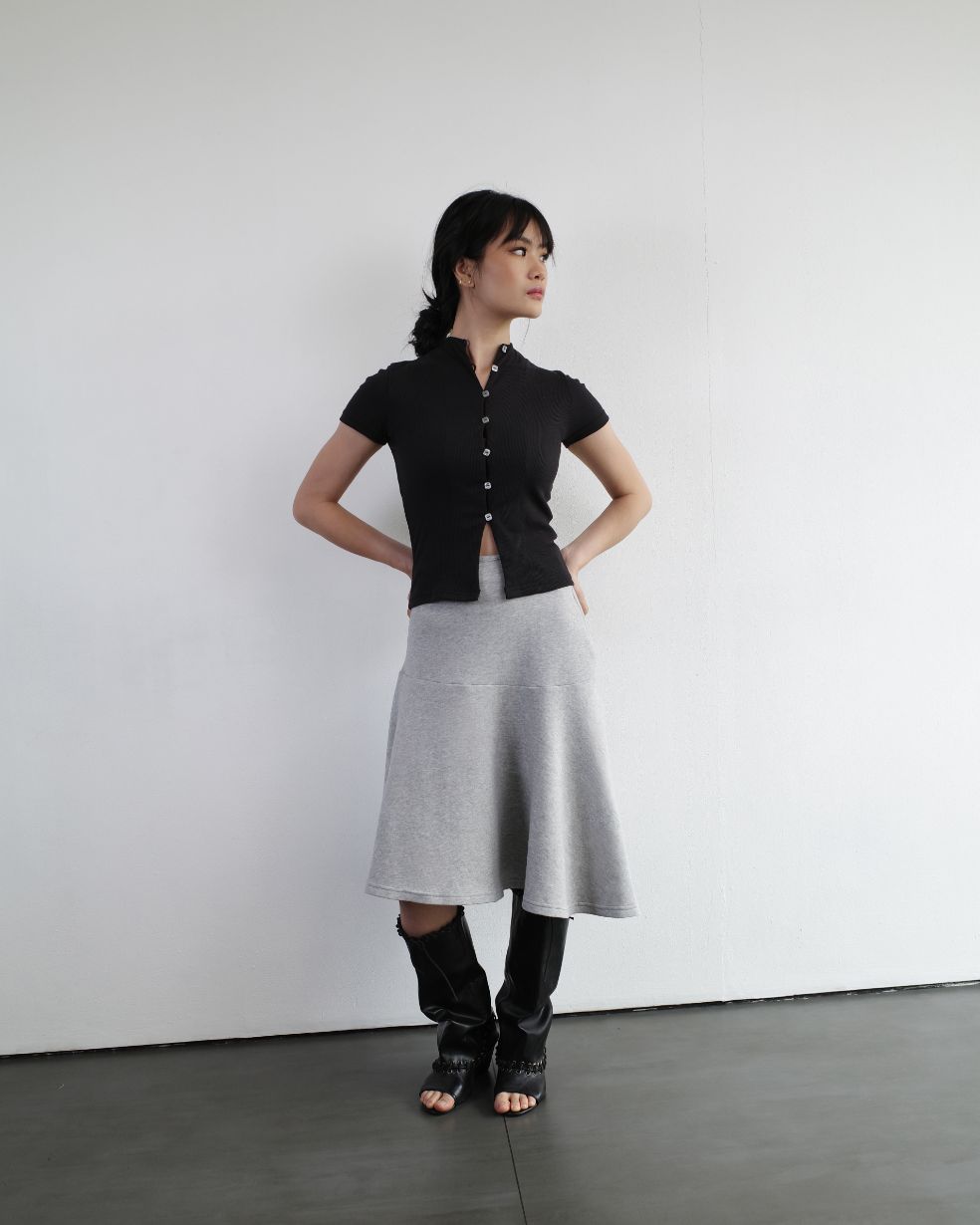 Mio Top in Black