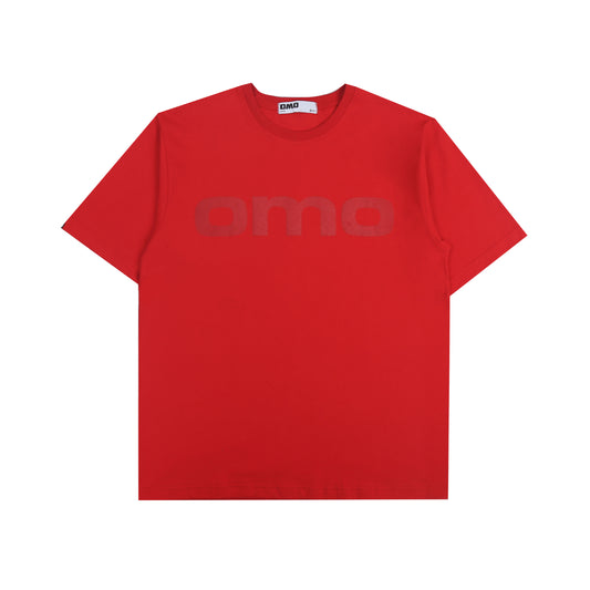 OMO Logo T-Shirt in Red