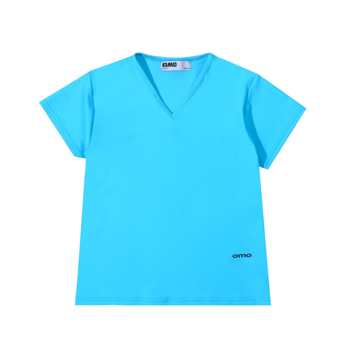 V-Neck Top in Azure