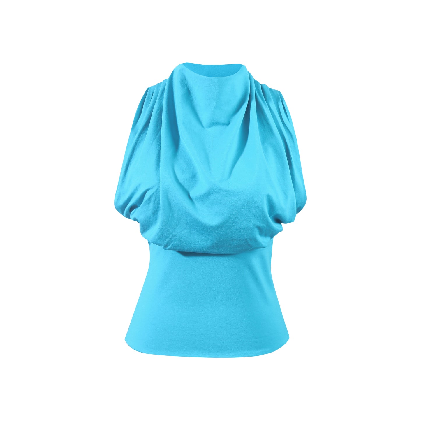 Tika Top in Aqua