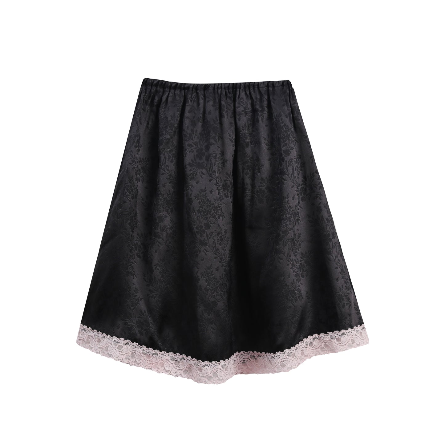 Petticoat Skirt in Black/Pink