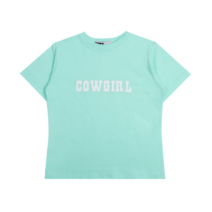 Cowgirl Baby T-Shirt in Mint