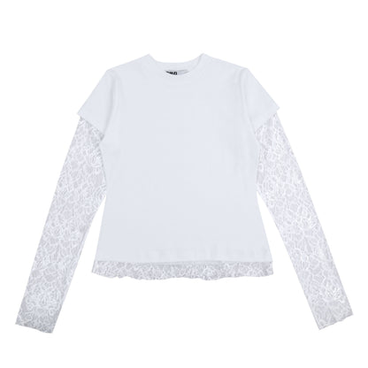 T-Shirt Over Lace