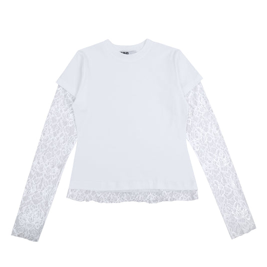 T-Shirt Over Lace