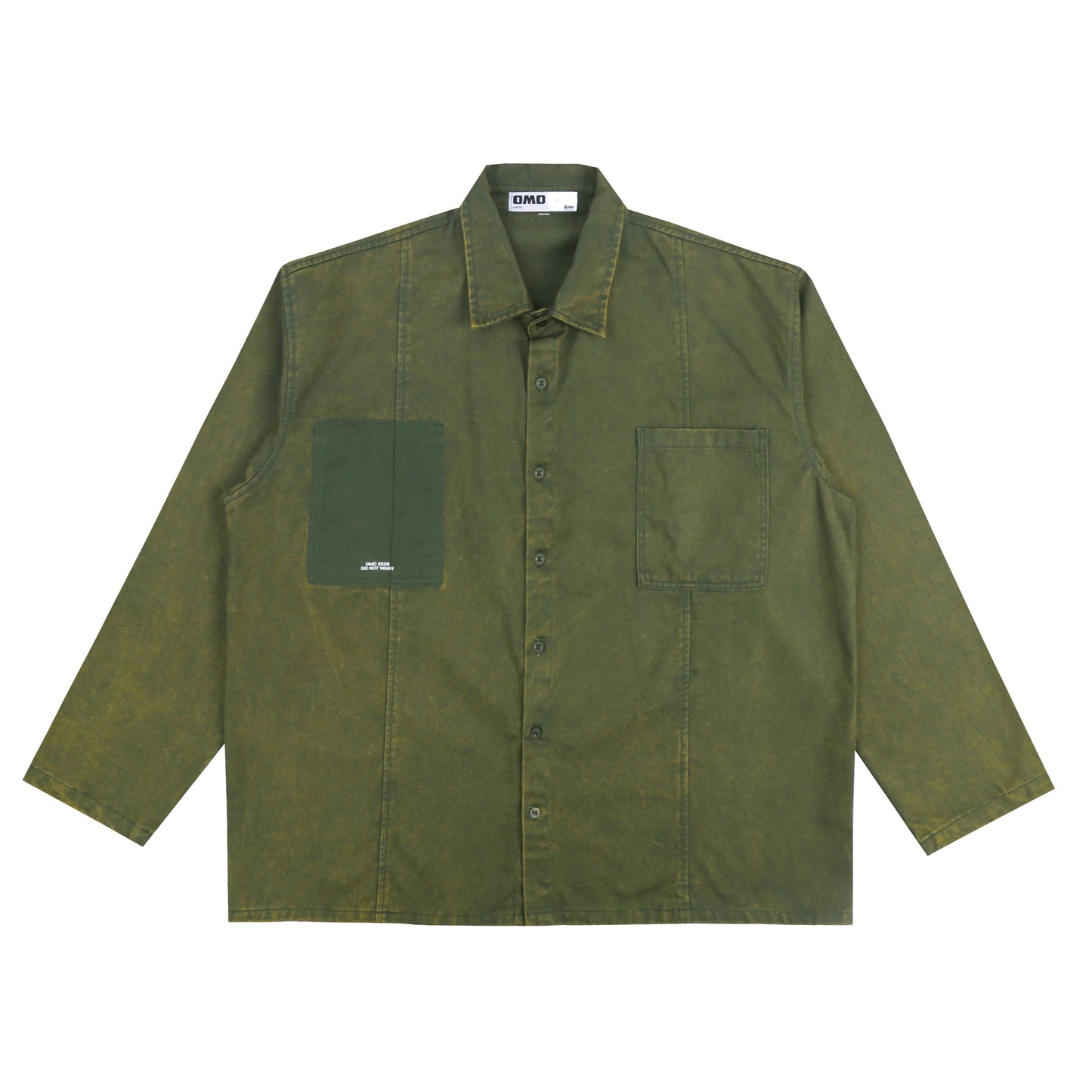 Washed Chore Jacket in Green