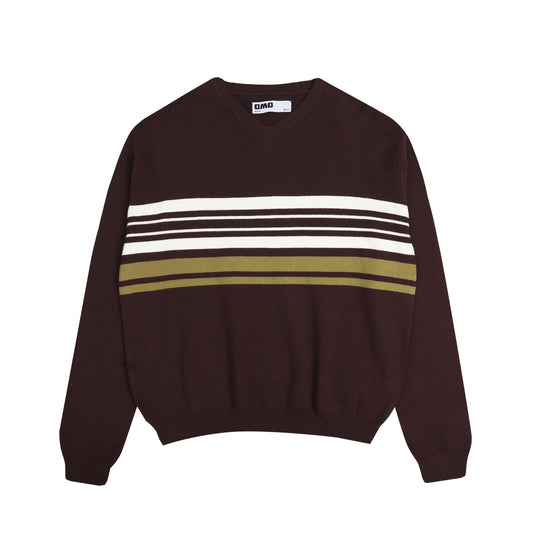 V- Neck Knit Sweater