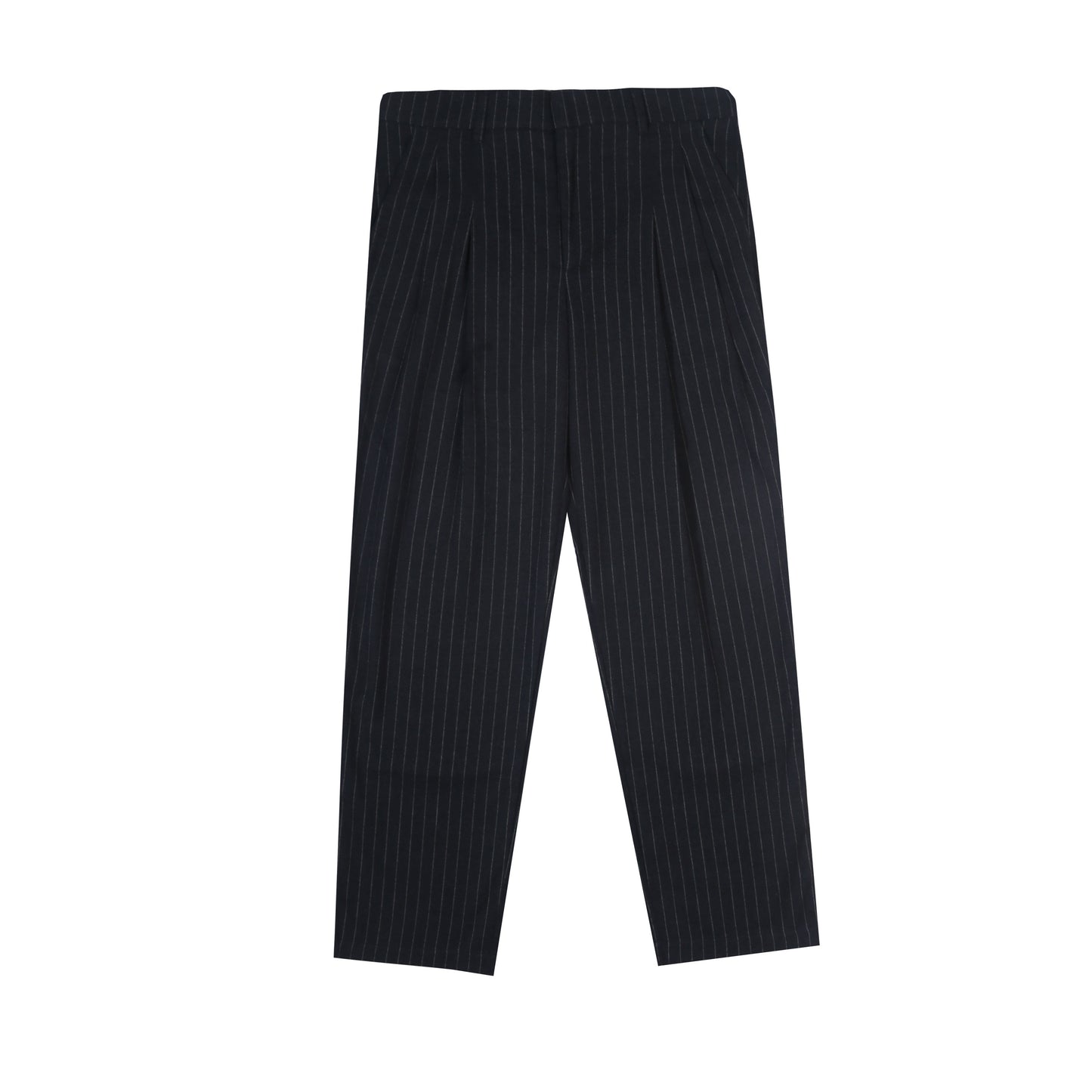 Pinstripe Wool Pants