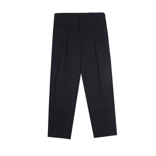 Pinstripe Wool Pants