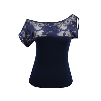 Zia Top in Navy