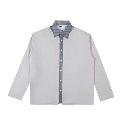 Double Layer Shirt in Grey