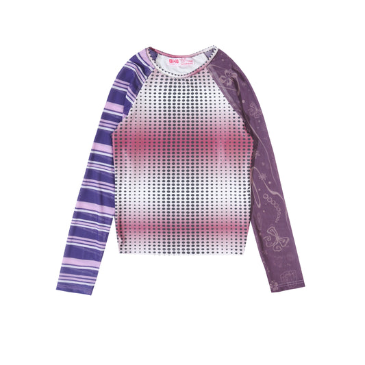 Ink Mesh Top