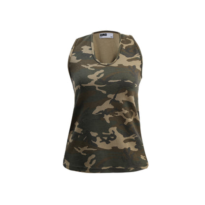 Camo Racer Top