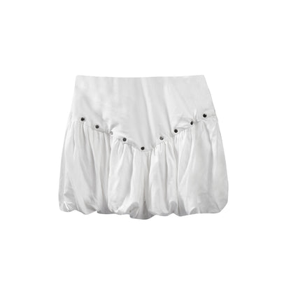 Mari Pillow Skort - White