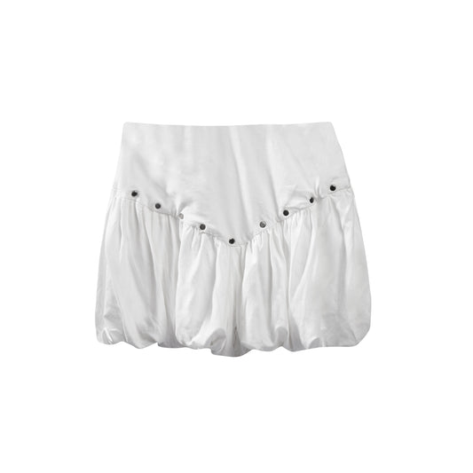Mari Pillow Skort - White