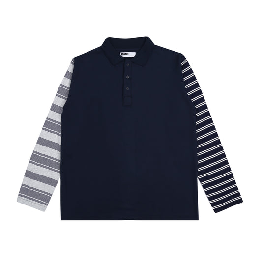 Long Sleeve Polo Stripes