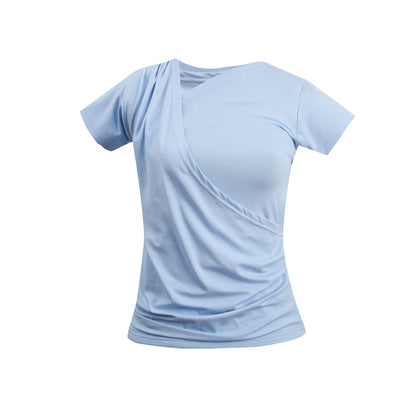 Dahlia Top in Baby Blue