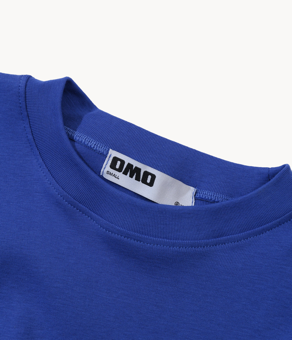 Pleated Tee in Blue