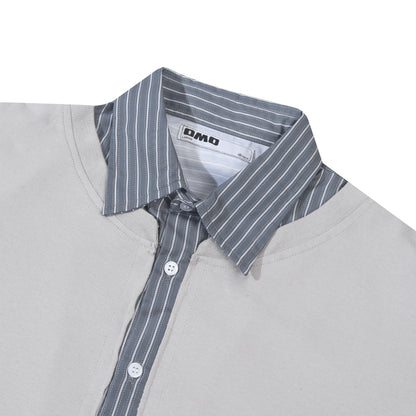 Double Layer Shirt in Grey